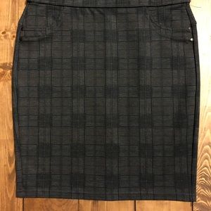 Liverpool Jean company plaid skirt